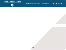 Tablet Screenshot of 403bplan.net